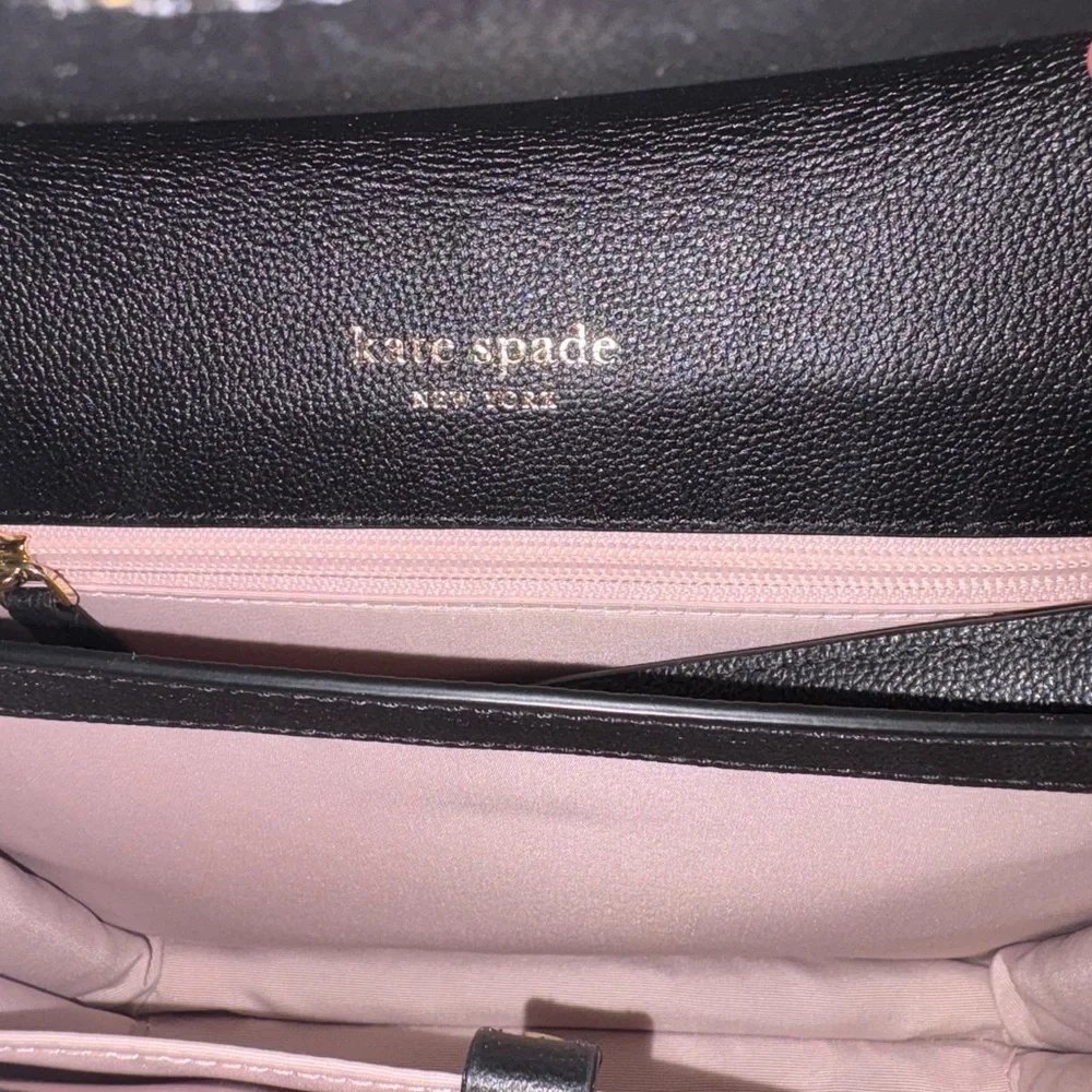 Kate Spade Locket Large Flap shoulder bag purse - Picture 7 of 8